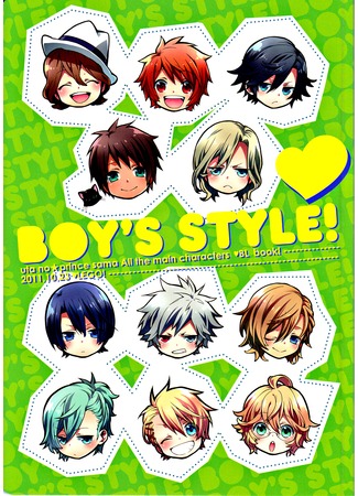 манга Uta no Prince-sama dj - Boy&#39;s Style! (Стиль мальчиков!) 07.12.11